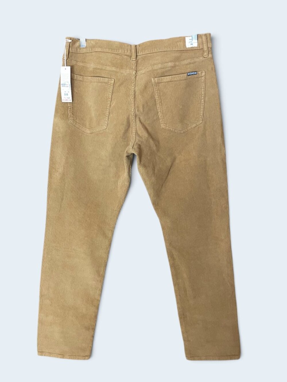 NWT Hudson Jeans Men's Blake Straight Pants Corduroy 36x33 Elevated Basic Retro